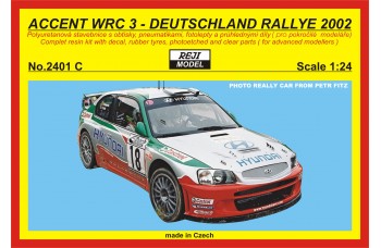 Kit – Hyundai Accent WRC 3 Deutschland Rallye 2002 1/24